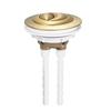 Replacement Toilet Cistern Push Button Dual Flush Toilet Flush Water Button Tank Valve 100mm Rod Bathroom Accessories
