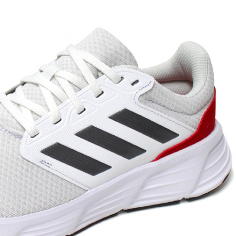 Adidas Men S Running ShoeS White Scarlet Galaxy 6 Ie1975