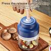 250/350ML Electric Garlic Chopper Vegetable Chopper Meat Mincer Children's Kitchen Tools Aid Food Processor Kitchen Mixer T4R0