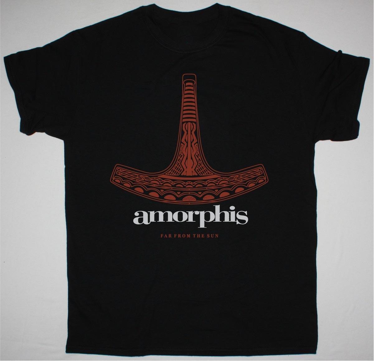 NEW AMORPHIS Band FAR FROM THE SUN Cotton Black T Shirt JU1032 XL