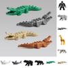 3d Animal Crocodile Building Blocks Diy Plastic Toy Gift For Kids