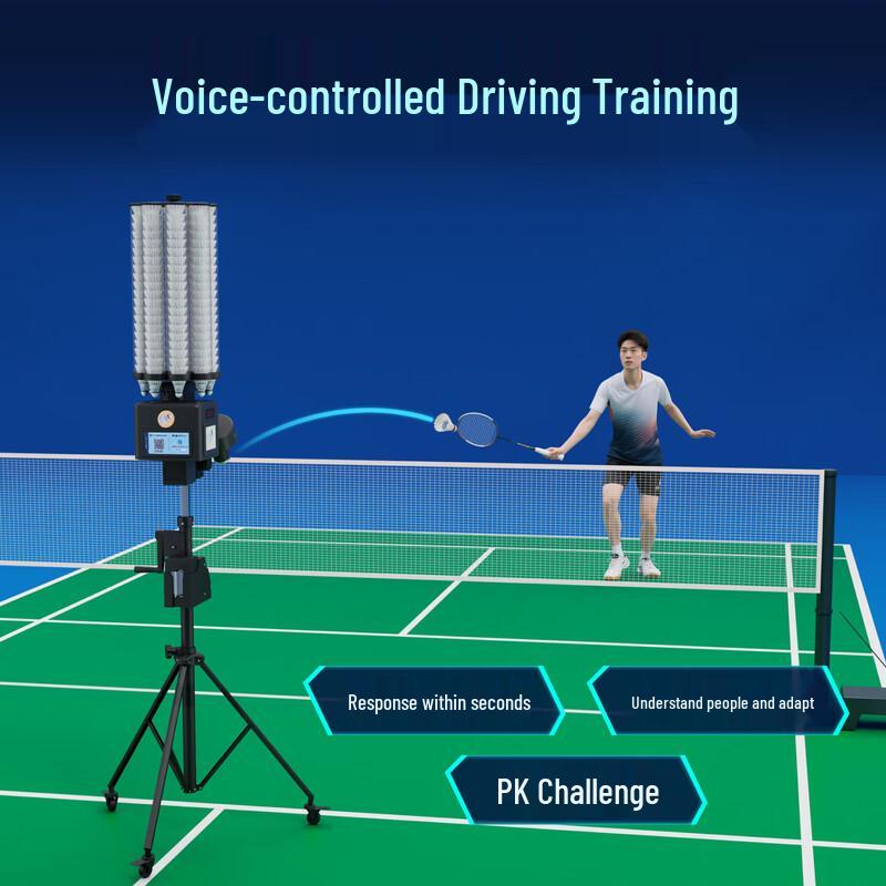SPORAS B7 Pro Smart AI Badminton Training Machine