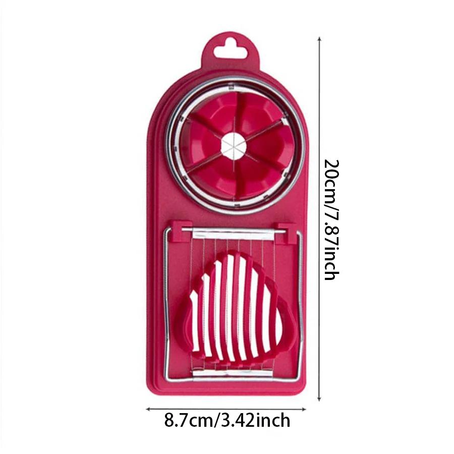 

2в1 яйцерезка из нержавеющей стали с проволокой, вытягиваемая яйцерезка для подвешивания, высококачественные кухонные аксессуары и инструменты, многофункциональное основание из полипропилена