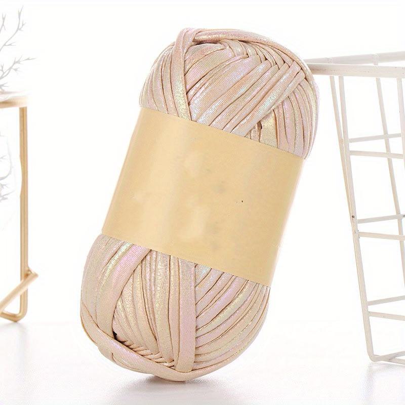 Imitation Leather Cloth Yarn Multi-Color Segment Dyed Jewelry Accessory Yarn Total 600g