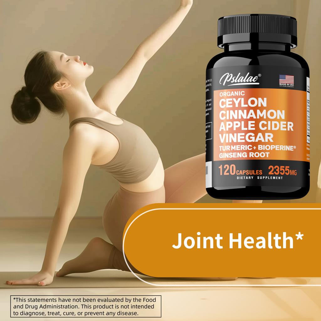 Super-potent Curcumin Capsules, Organic Turmeric, Ginger Extract, 120 Capsules Per Pack, Gluten-free.