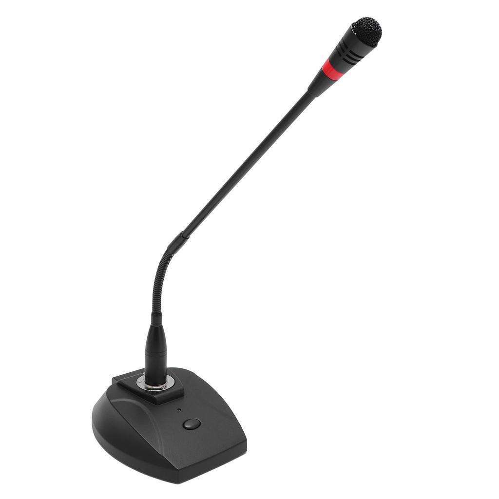 Gooseneck Condenser Microphone XLR Connector Desktop Microphone for Lectures Conferences Video Meeti