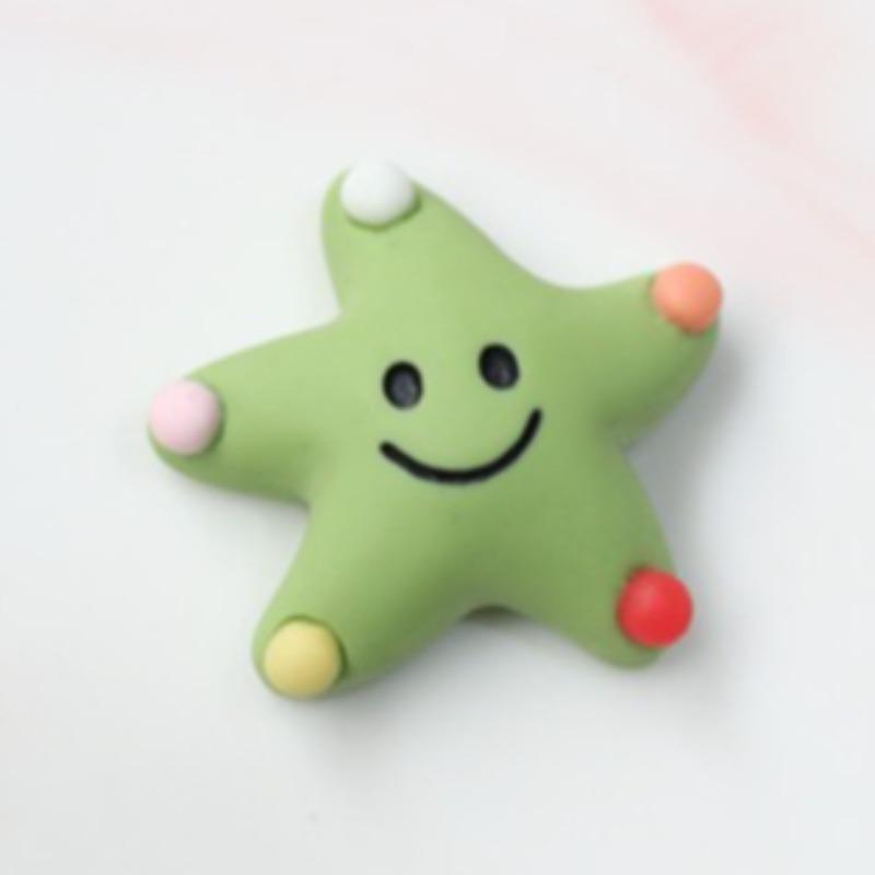 Cartoon Five-pointed Star Fridge Magnets Home Decoration Balloon Rainbow Lollipop Fridge Stickers Pupil Gifts