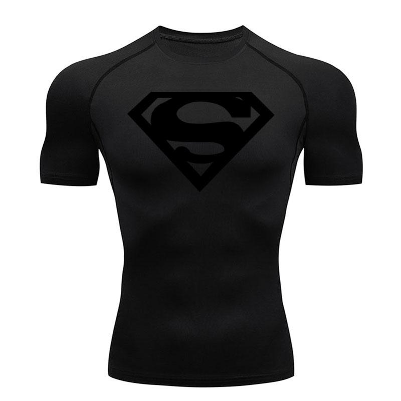 Sports Compression Shirt Men's T-Shirt Short Sleeve