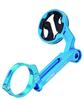 KCNC Bicycle Smartphone Cycle Computer Compatible with Blue Holder, Holder, Aluminum, GARMIN, 31.8mm,