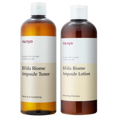 Manyo Factory Bifida Biome Ampoule Toner + Lotion Single Set, 1 Piece