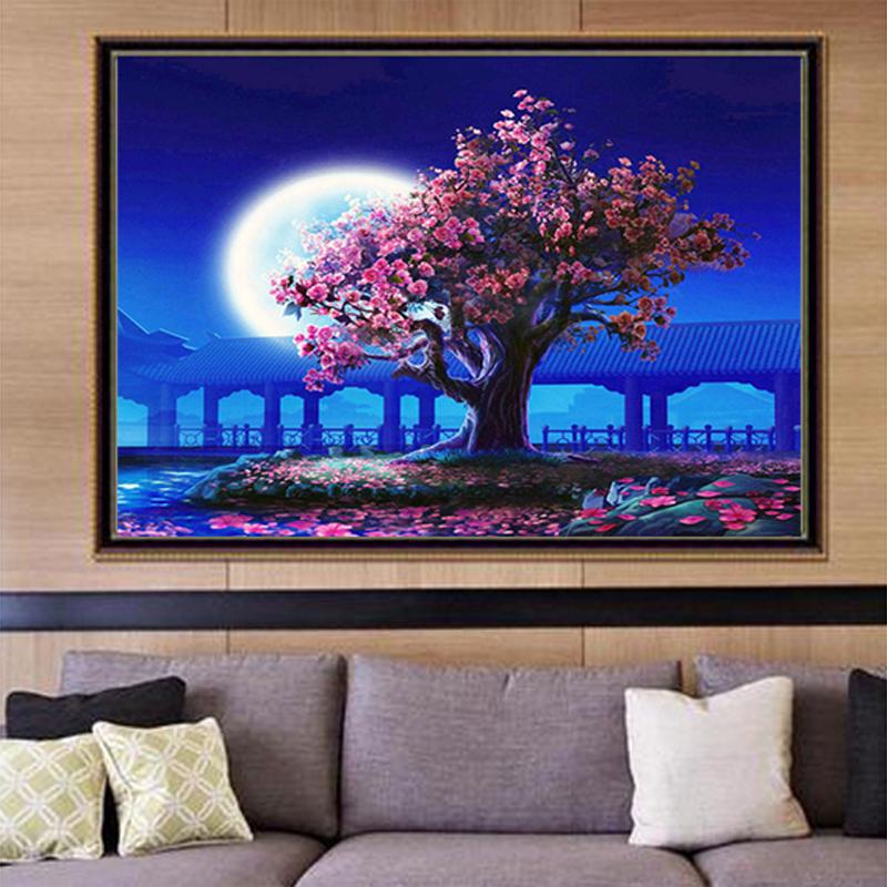 Fashion 5D DIY Diamond Embroidery Painting Full Drill Cross Crafts ...