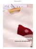 Little Sheep Autumn/Winter Kids' 100% Pure Cashmere Cartoon Puppy Sweater - Round Neck