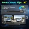 11.26Inch 4K Dash Cam Rotating Lens Video Recorder Dashboard Car DVR Wireless Carplay Android Auto FM BT AUX GPS Parking Monitor