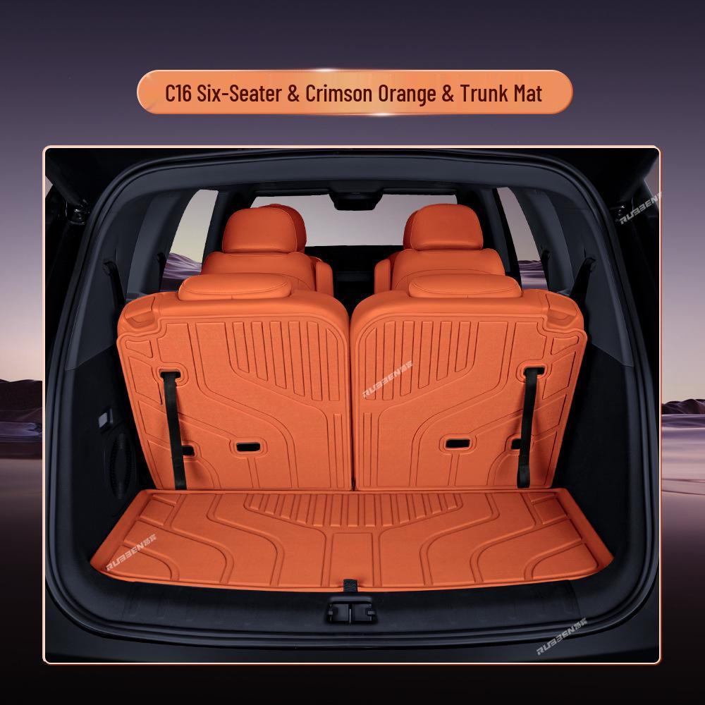 Leapmotor C16 Full Trunk Mat for 2026 Five/Six-Seater Interior Modifications