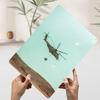 Helicopter Poster Customized Vintage Metal Signs Wall Art Retro Tin Plaque for Bedroom Decoration Gaming Desk Decor House Home