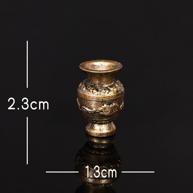 Micro-landscape Simulation Bronze Ware, Garden Landscaping, Home Desktop, Resin Craft Decorative Items, Small Ornaments and Accessories