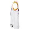 Nike Dri-Fit NBA Hardwood Classics Series Swingman Jersey Comfortable Fashion Casual Short Sleeve Kids Tops White IF4501-100