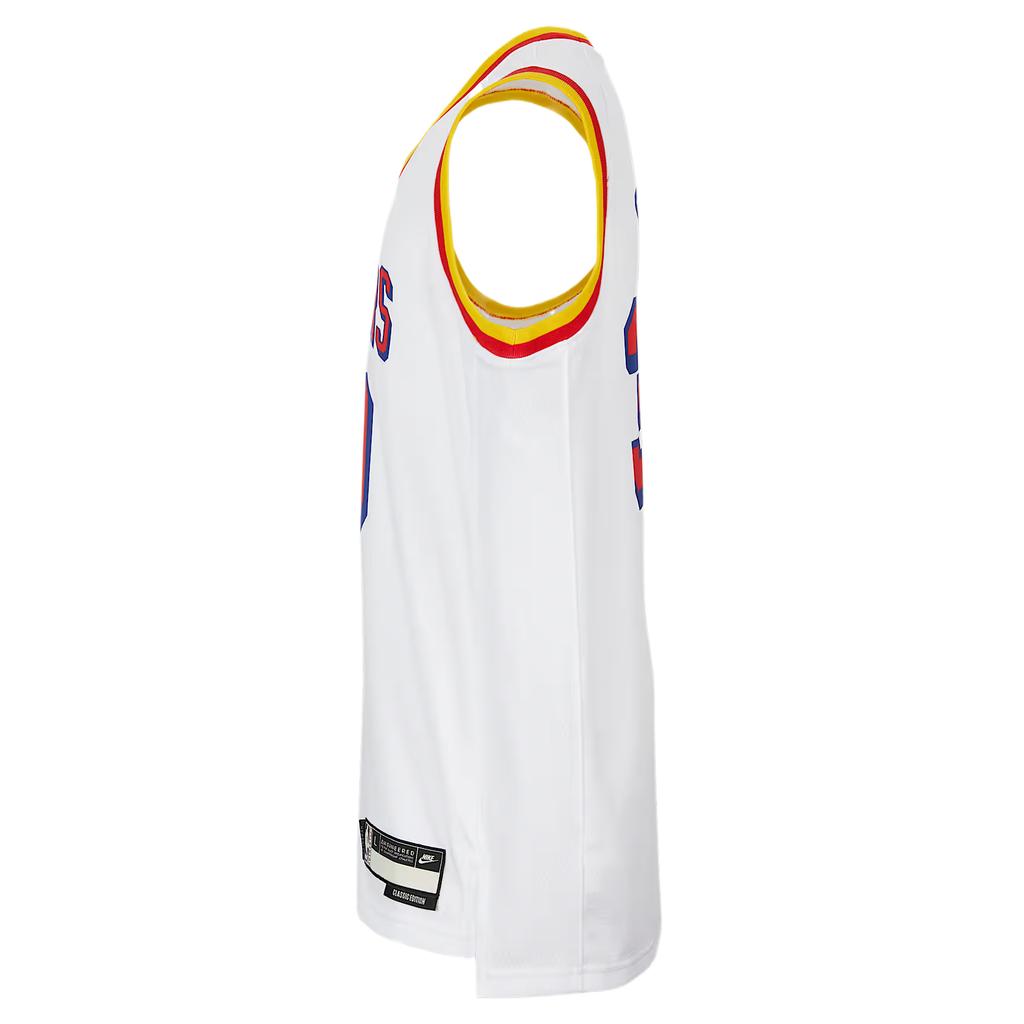 Nike Dri-Fit NBA Hardwood Classics Series Swingman Jersey Comfortable Fashion Casual Short Sleeve Kids tops White IF4501-100