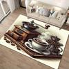 15 Size Coffee Cup Landscape Area Rugs Carpet for Home Living Room Bedroom Sofa Doormat Decoration Non-slip Kids Mats Gifts
