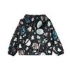 Nike Graphic Print Pullover Sweatshirt Women Tops Black DQ6816-010