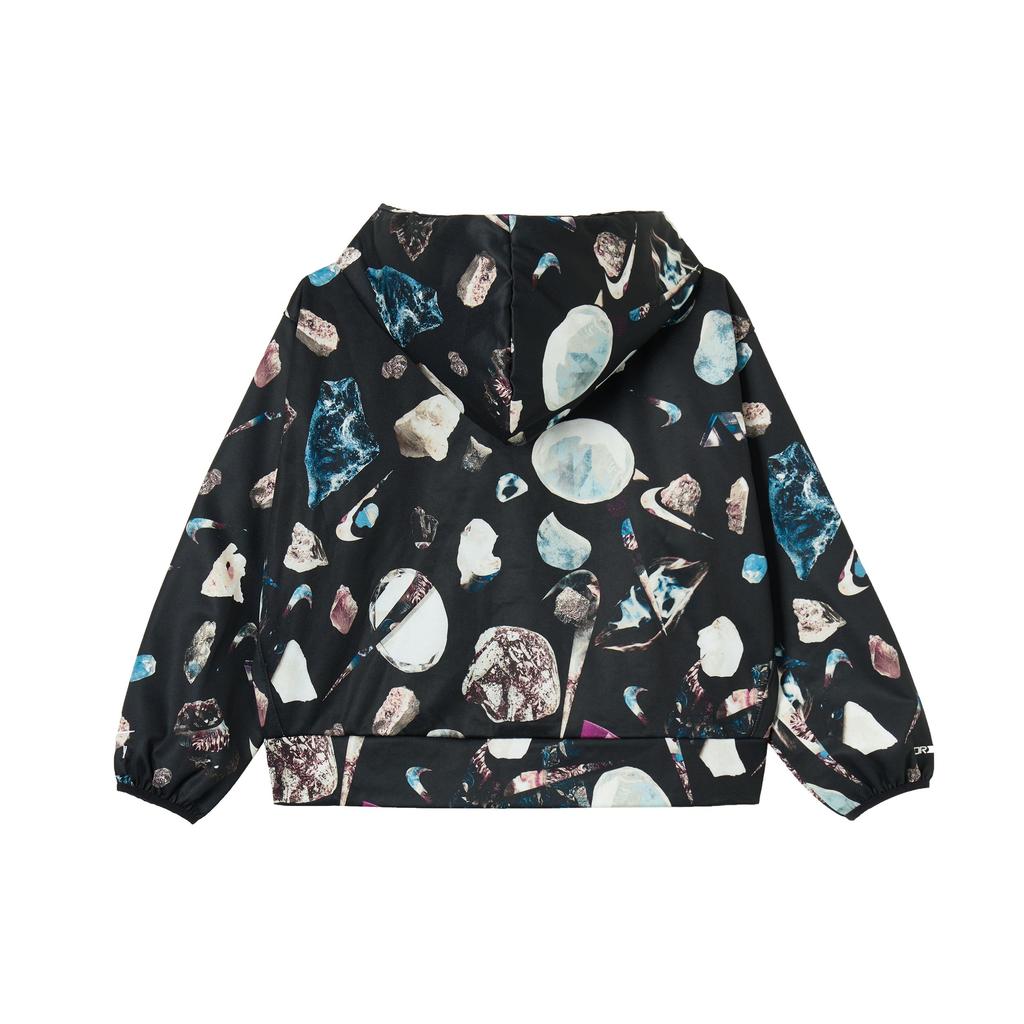 Nike Graphic Print Pullover Sweatshirt Women Tops Black DQ6816-010