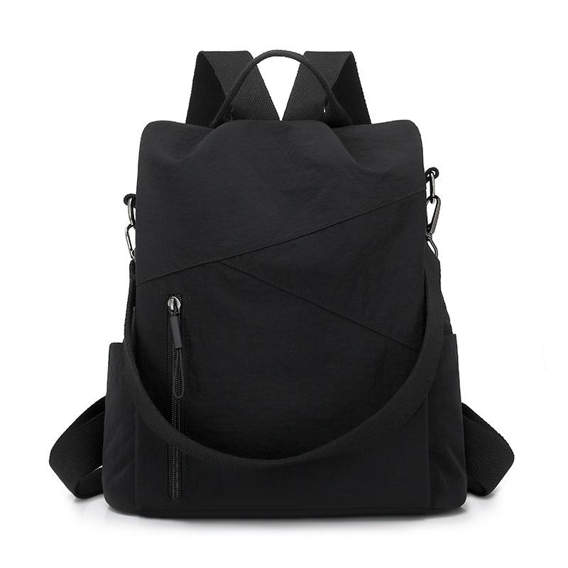 Nylon Backpack Women s Lightweight Waterproof Commuter Travel Backpack Multi-function Shoulder Bag
