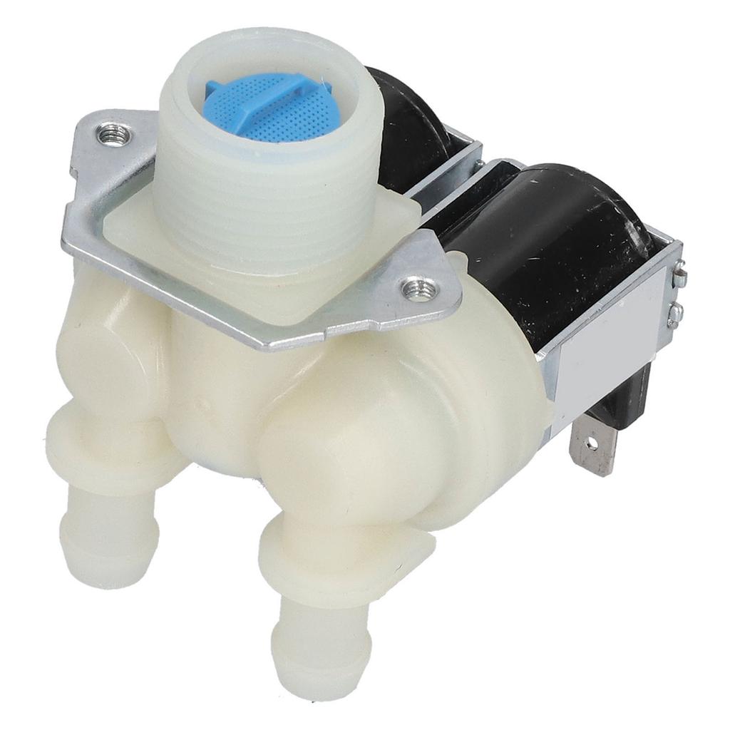 Washing Machine Water Inlet Valve Replacement Solenoid Double Head Valve Washer Accessories AC220V‑240V
