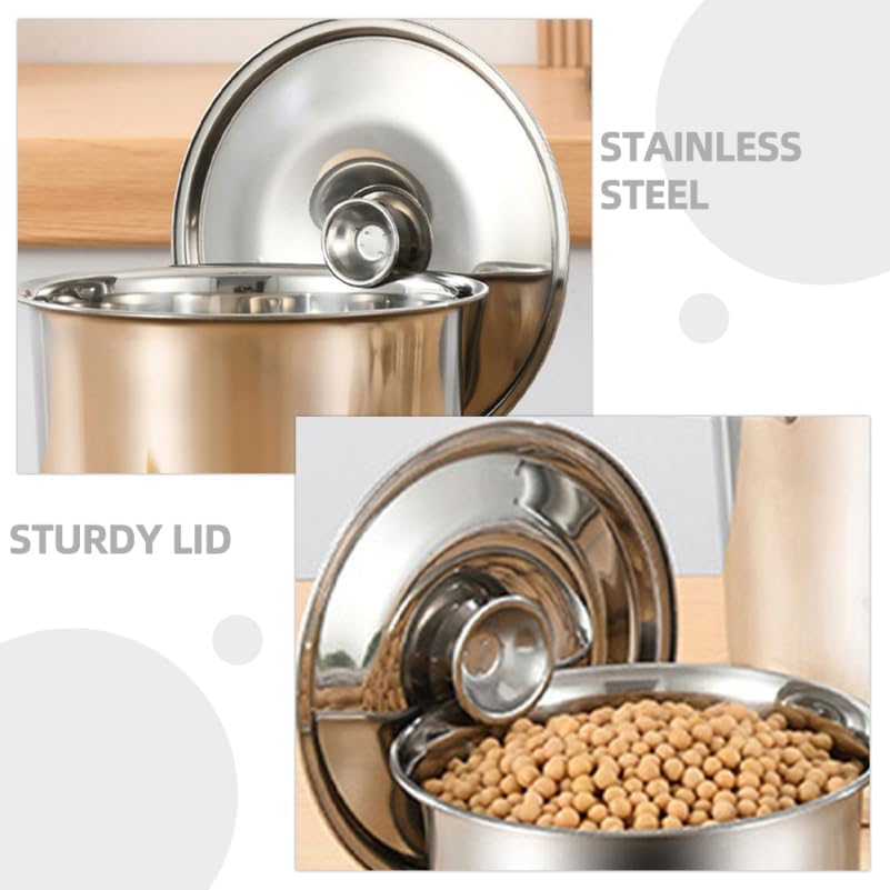 Ciieeo 2ks Nerezové Pokličky Náhradní Kryty na Olejové Hrnece a Sklenice Lehká Poklička na Pánev pro Vaření a Kořenění Snadné Použití a Údržba