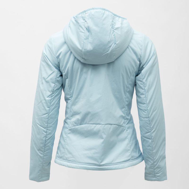 Veste softshell bleu ciel ajustée à capuche avec coutures apparentes femme Femme ROSSIGNOL