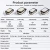 High Power LED Flashlight Rechargeable COB Work Light Adjustable Waterproof Camping Lantern Magnet With Power Display