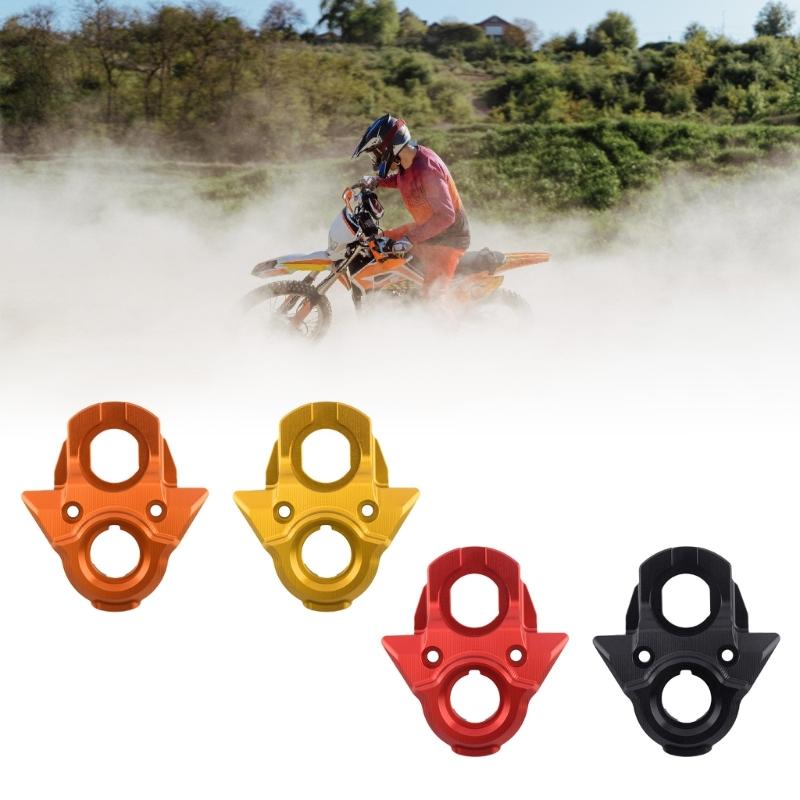 Centrals Control Cover Aluminum Alloys Decorative Cover Carbon Fibers Pattern Motorbike Aesthetic Enhancement