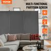 VEVOR Room Divider, 3 Panels Room Divider, Folding Privacy Screen and Portable Partition Divider for Room Separation