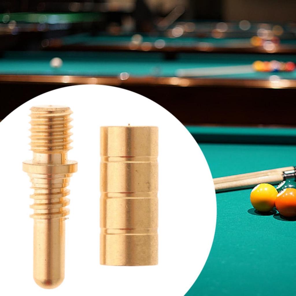 Pool Cue Joint Screw Billiard Extension Rod Screw Metal Billiard Cue Screw for Athlete Billiard Cues Men Women Adults Enthusiast