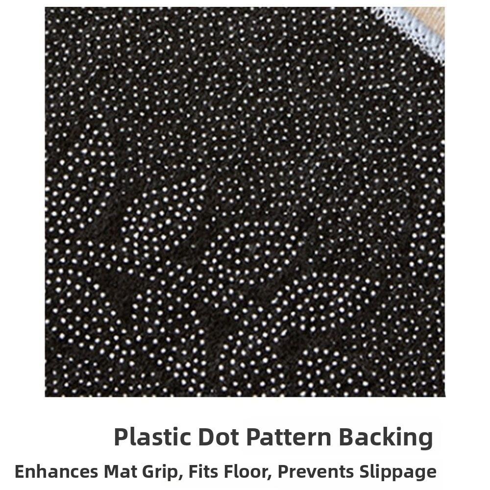 New Non Slip Semi-Circular Carpet Washable Wear-resistant Welcome Mat Doormat Home Decoration