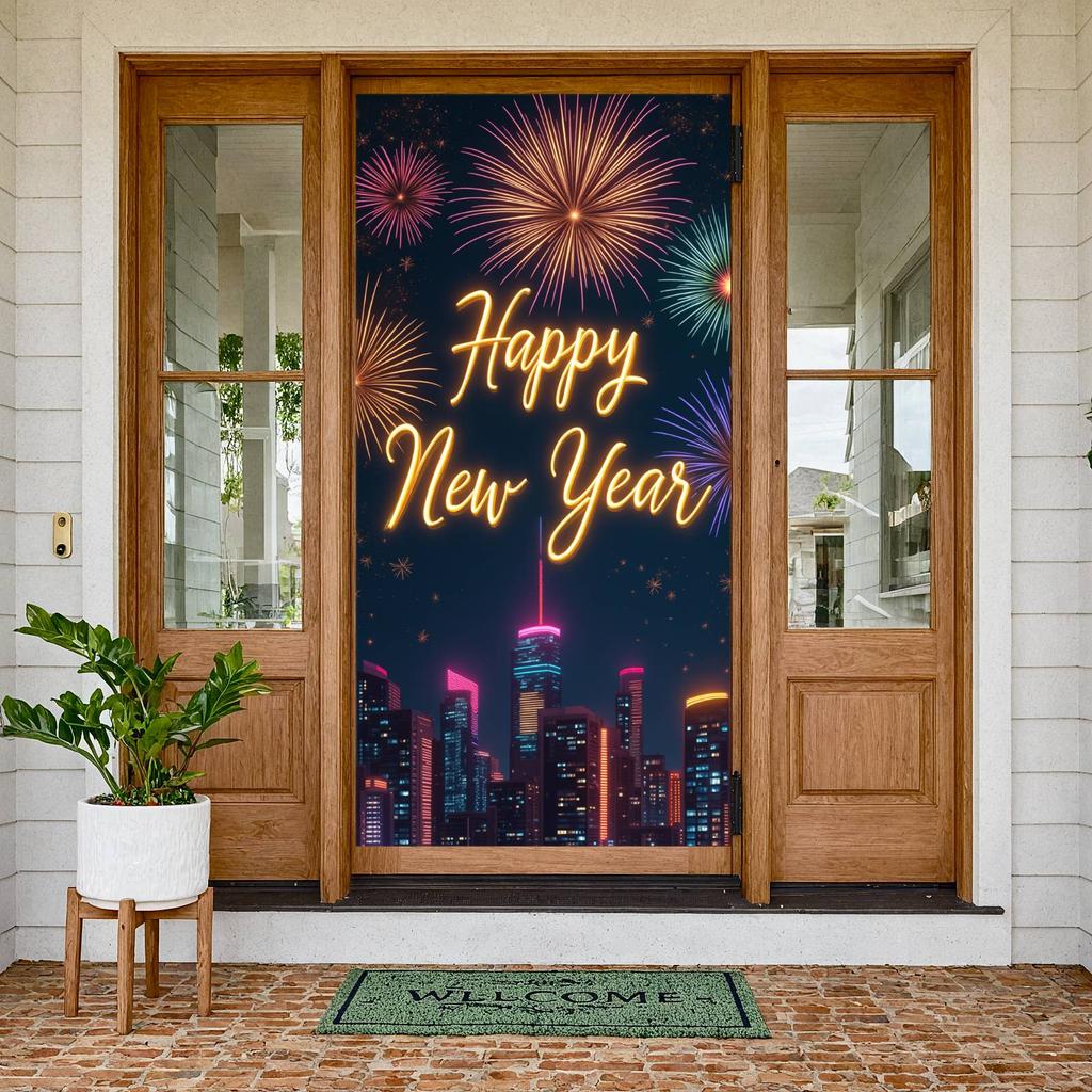 New Year Celebration Banner Holiday Festive Backdrop Happy New Year Banner Festive Design Holiday Background For Festive