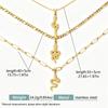 European & American Fashion Stainless Steel Snake Pendant Necklace Set