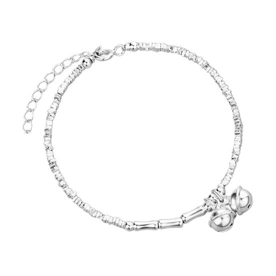 Women Anklet Bell Charm Beach Anklet Adjustable Extension Chain Fine Workmanship Anklet Foot Jewelry