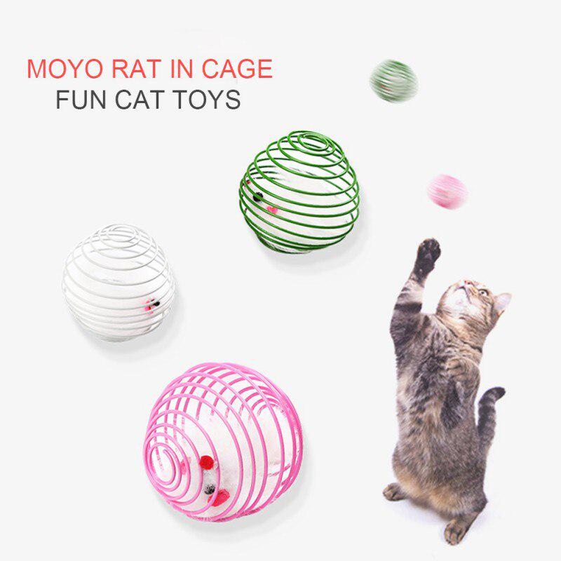 cat in cage toy