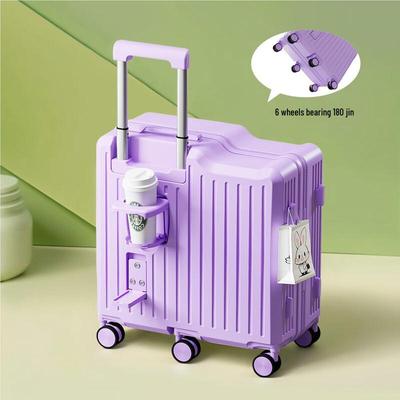 KarLot Kinder Sitz-Trolley Gepäck mit Universalrädern