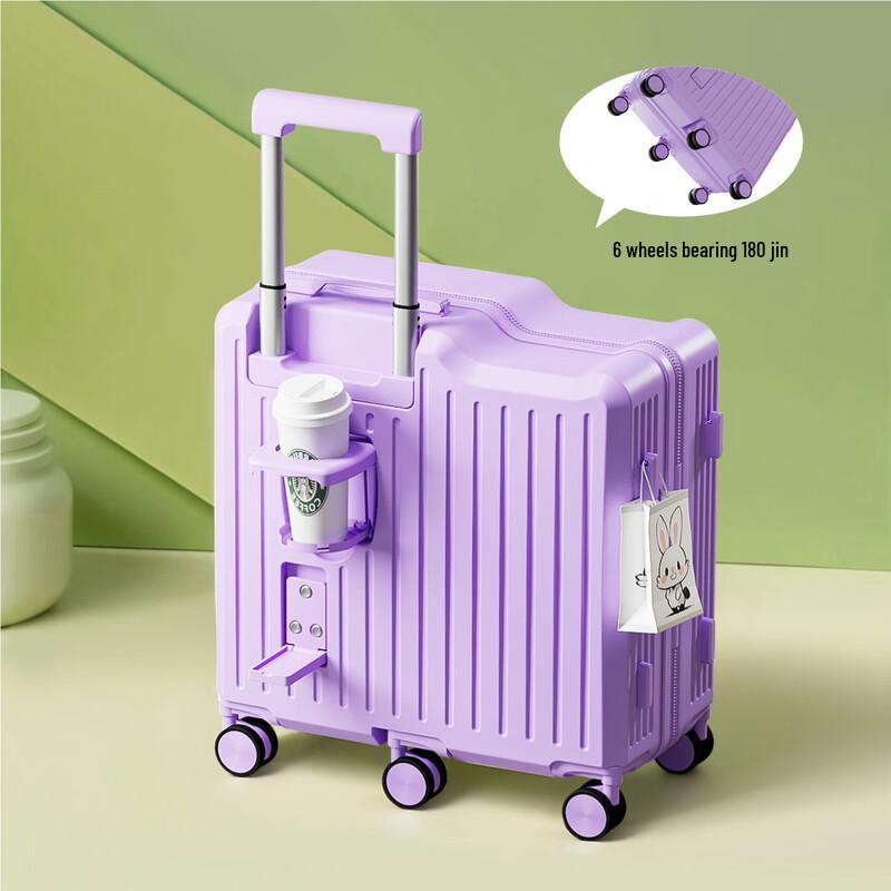 KarLot Kids Sit-On Trolley Luggage with Universal Wheels 22 inches