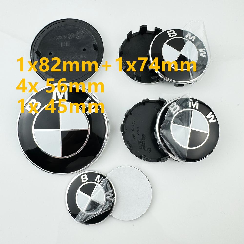 Ta30-45mm56mm 68mm 74mm 82mm Car Front Hood Emblem For BMW X1 X2 X3 X4 Wheel Hub Caps Badge X5 X6 F48 F39 F10 F30 G11 E60 G01 E84 E83
