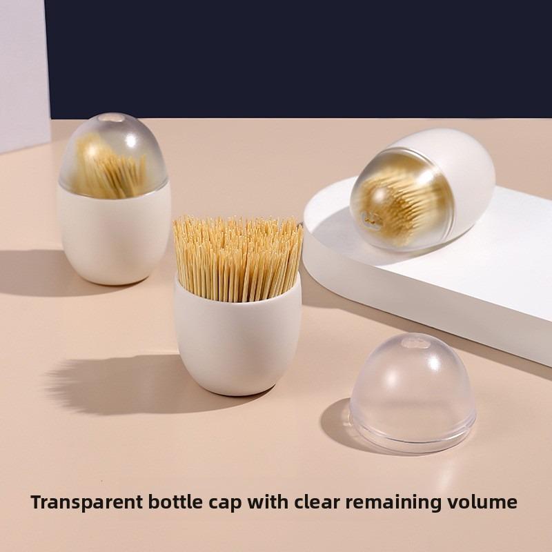 New Magnetic Toothpick Box, Plastic Toothpick Holder, Convenient, Dust-proof, Covered Toothpick Holder, Toothpick Can