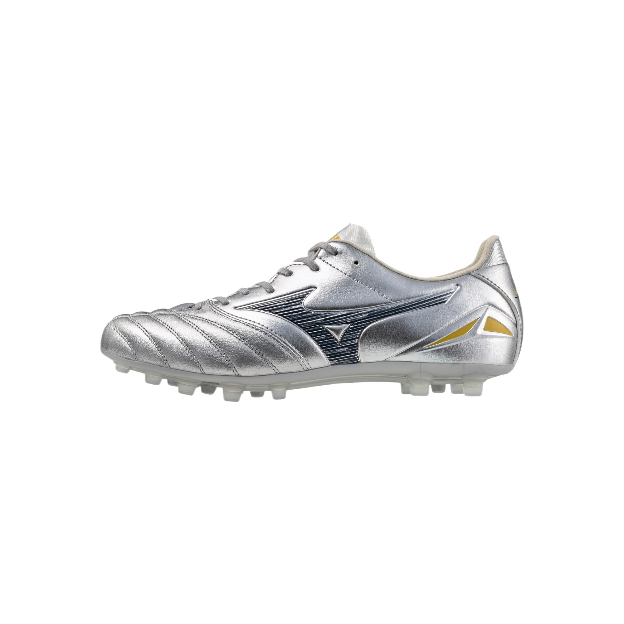 

Mizuno Morelia Neo IV Pro Cushioning, Slip Resistant, And Abrasion Resistant Soccer Shoes Unisex Silver Mizuno P1GA2535-04 39