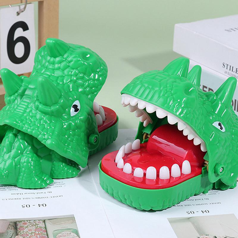 1Pc Dinosaur Finger Biting Toy Tyrannosaurus Rex Biting Fingers Children S Parent Child Gift Trick Prank Board Game Toy