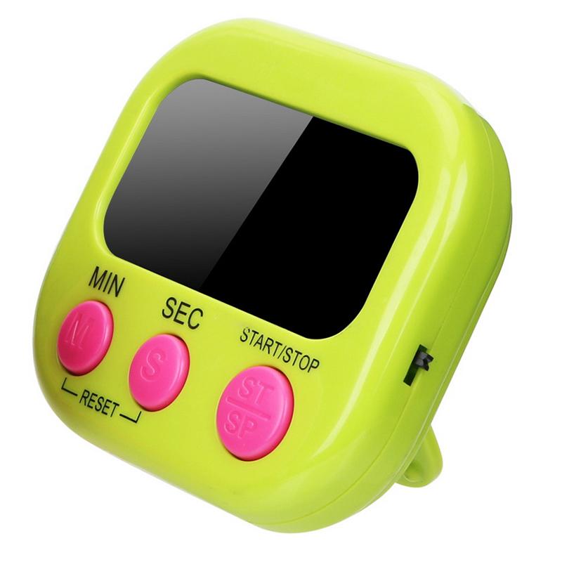 LED Counter Display Alarm Clock Electronic Countdown Sports Magnetic Digital Timer Kitchen Cooking Shower Study Stopwatch3