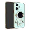 For Vivo V60 Lite Case Shining Astronaut Spaceman Bracket Holder Design soft plating For Vivo V60 Lite Back cover