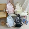 Schoolbag Large Capacity Multi-Pocket Backpack Middle School Student School Bag Female Junior High School Student High School Student Burden Reduction