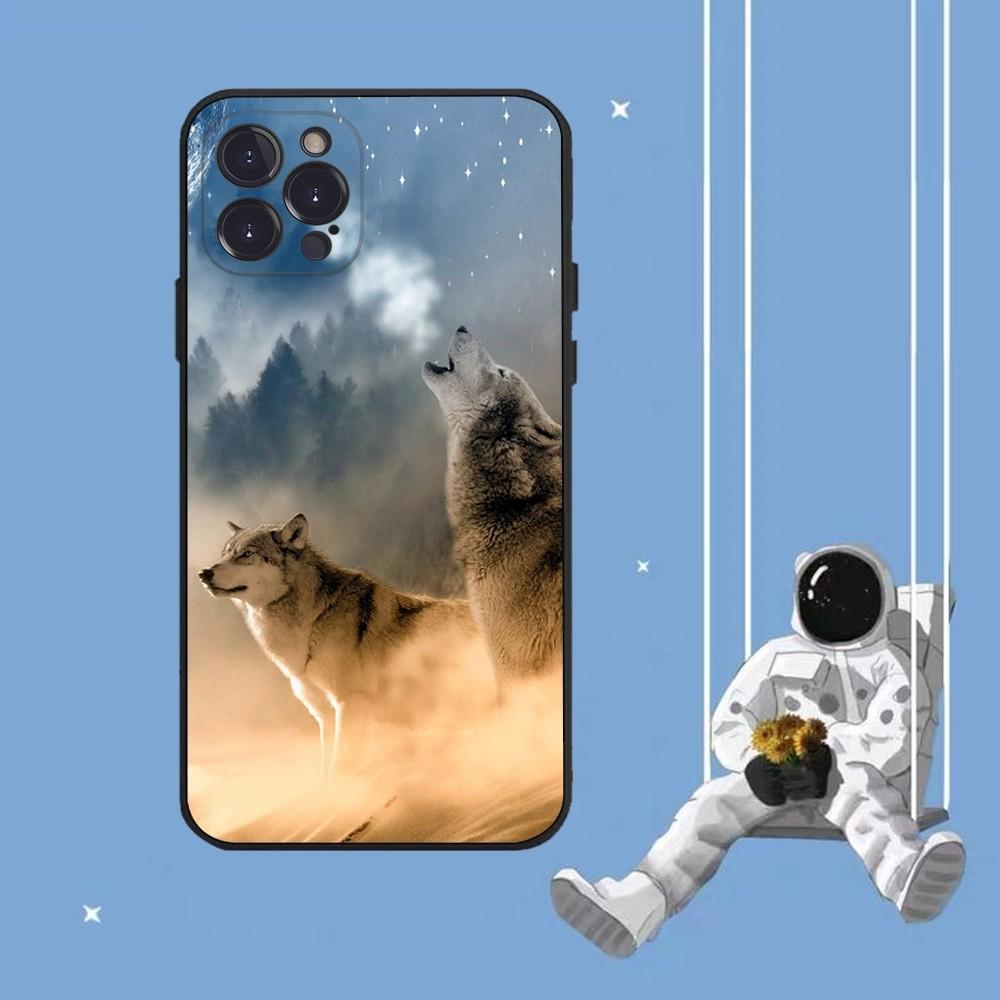 Wolf Phone Case For iPhone 14 11 12 13 Mini Pro XS Max Cover 6 7 8 Plus X XR SE 2020 Funda Shell