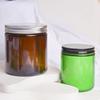Unscented Candle Glass Cup with Lid Indoor Soy Wax Gift Scented Candle