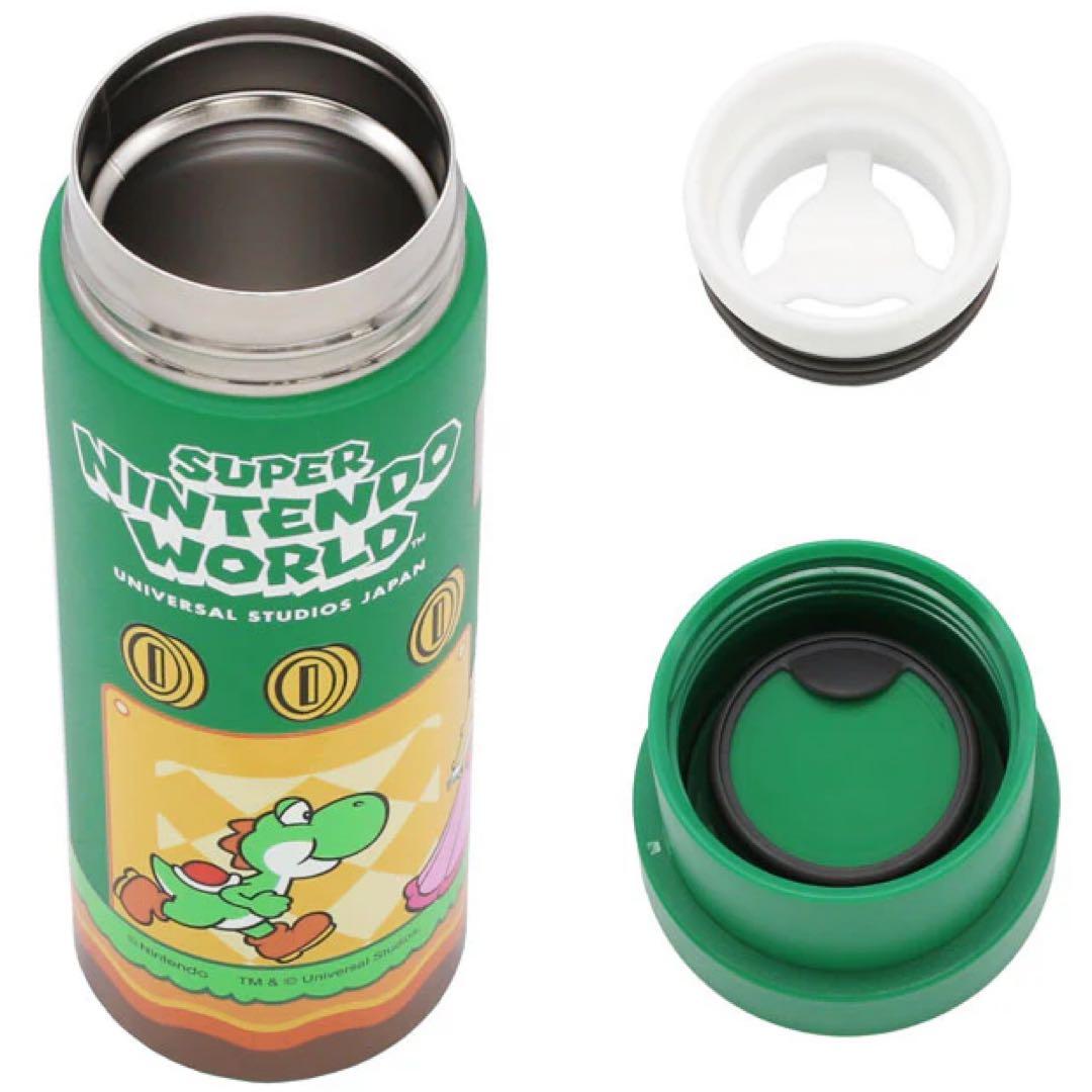 unused Super Nintendo World USJ Mario Pipe Stainless Steel Water Bottle